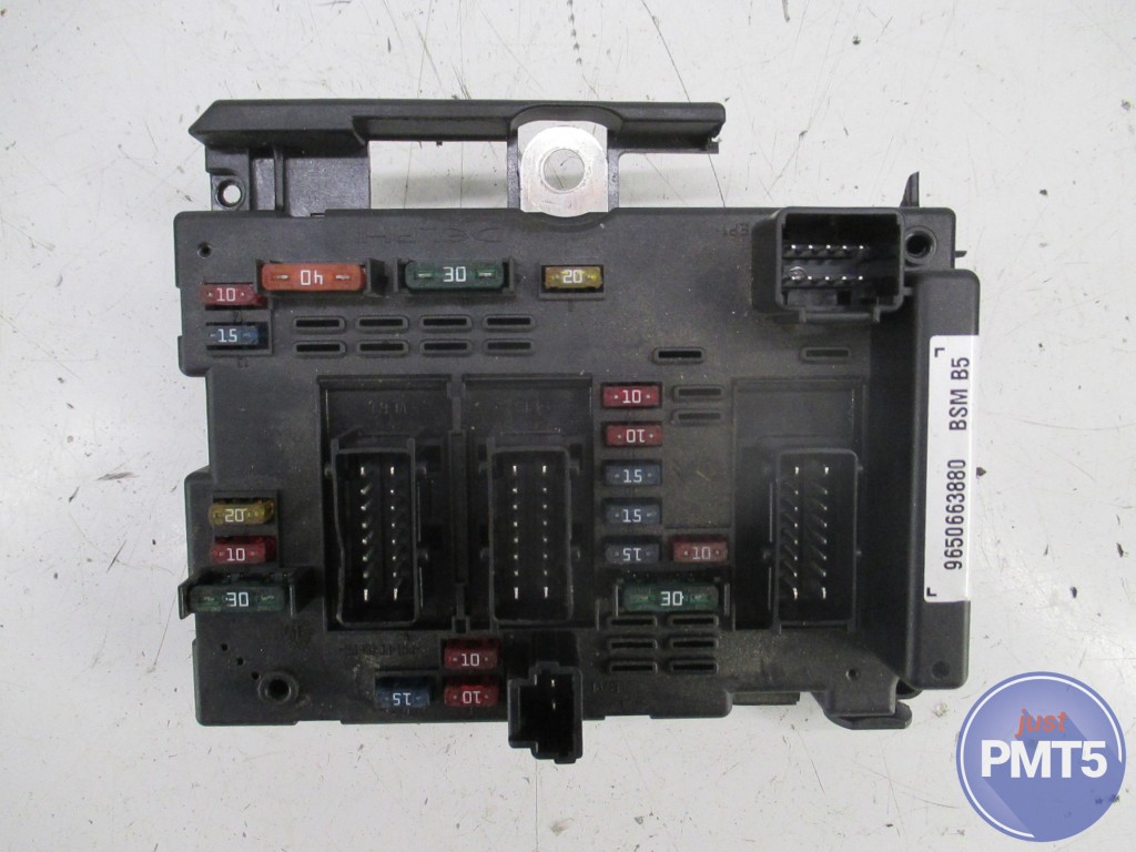 Fuse box PEUGEOT 206 2001 (9650663880, 9650663880BSMb5), 11BY1-9479