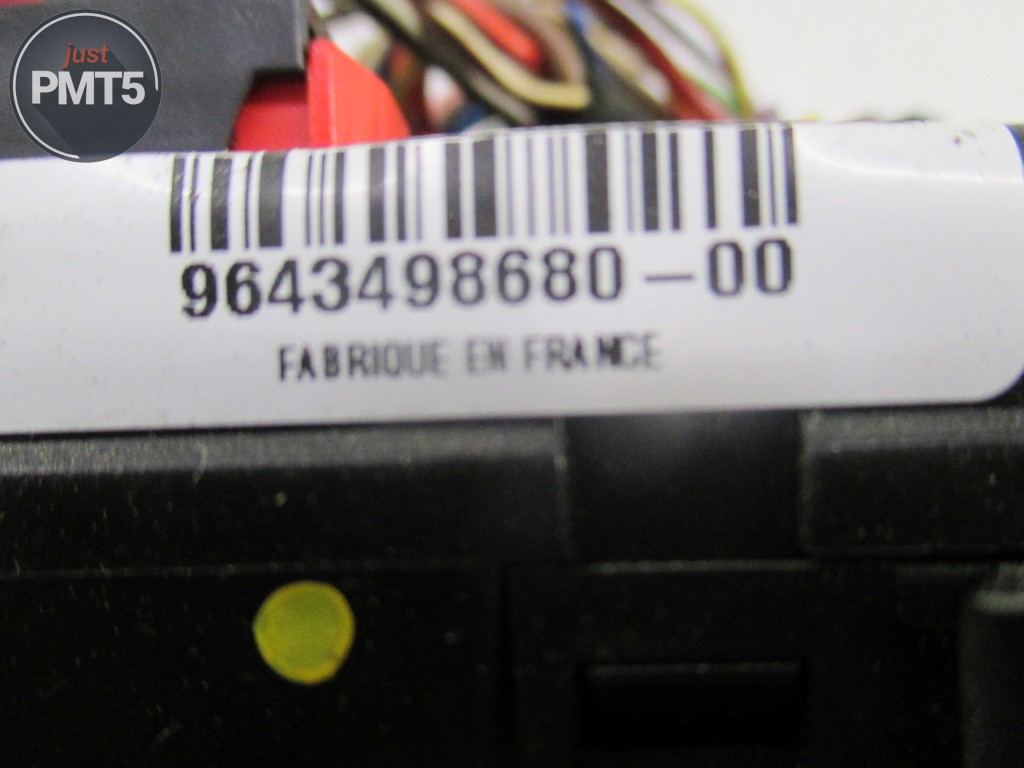 ... Fuse box CITROEN C3 2003 (9636079380), 11BY1-9488